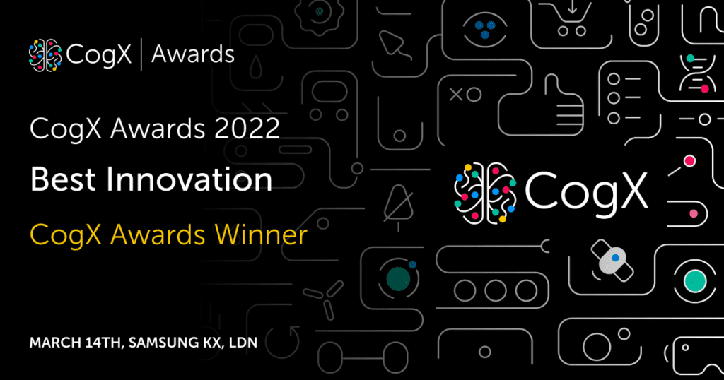 CogX Award Winners for Best Innovation