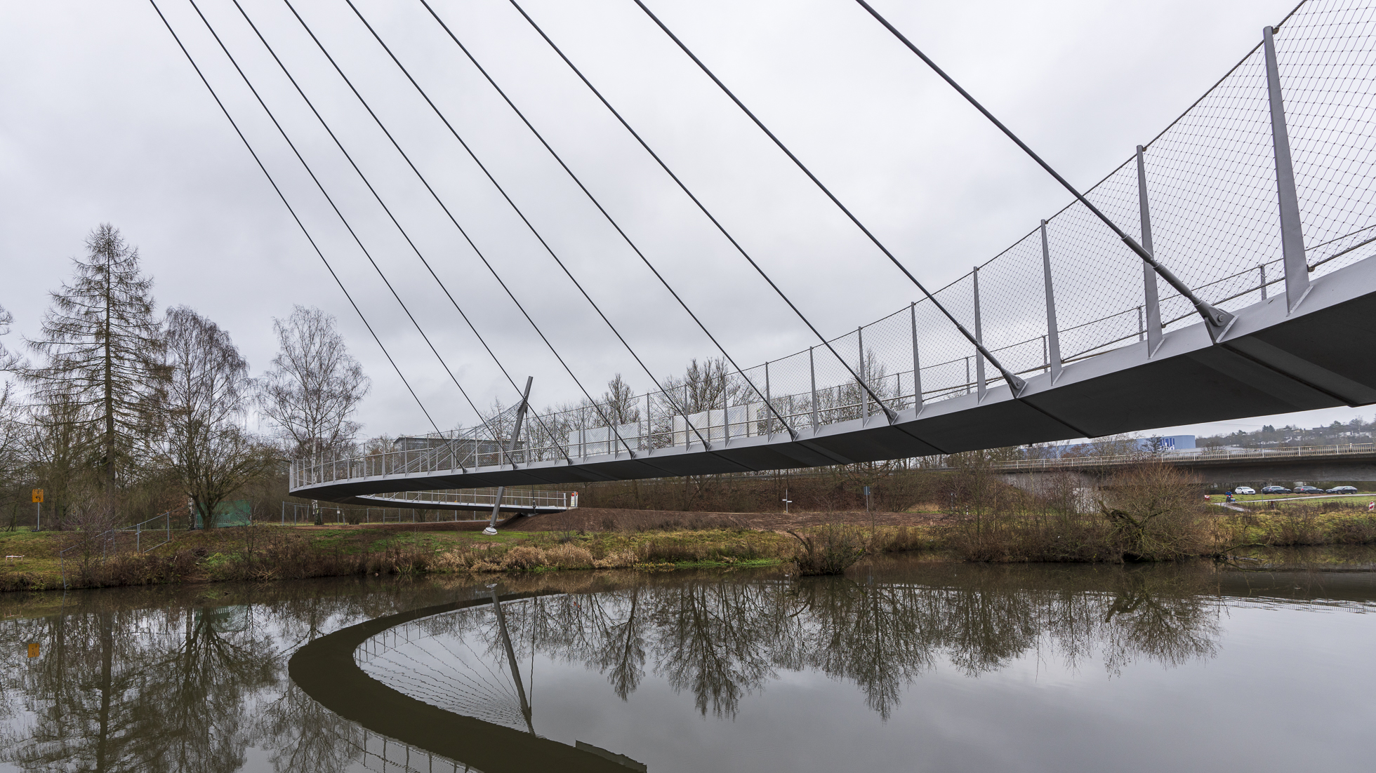 Bad Hersfeld pedestrian and bicycle bridge - SBP