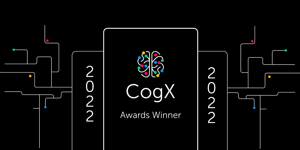 Cog X award winner graphic