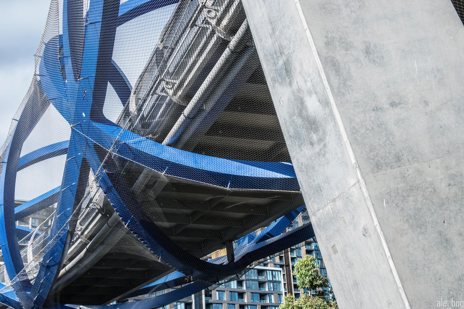 Sydney's double helix pedestrian bridge
