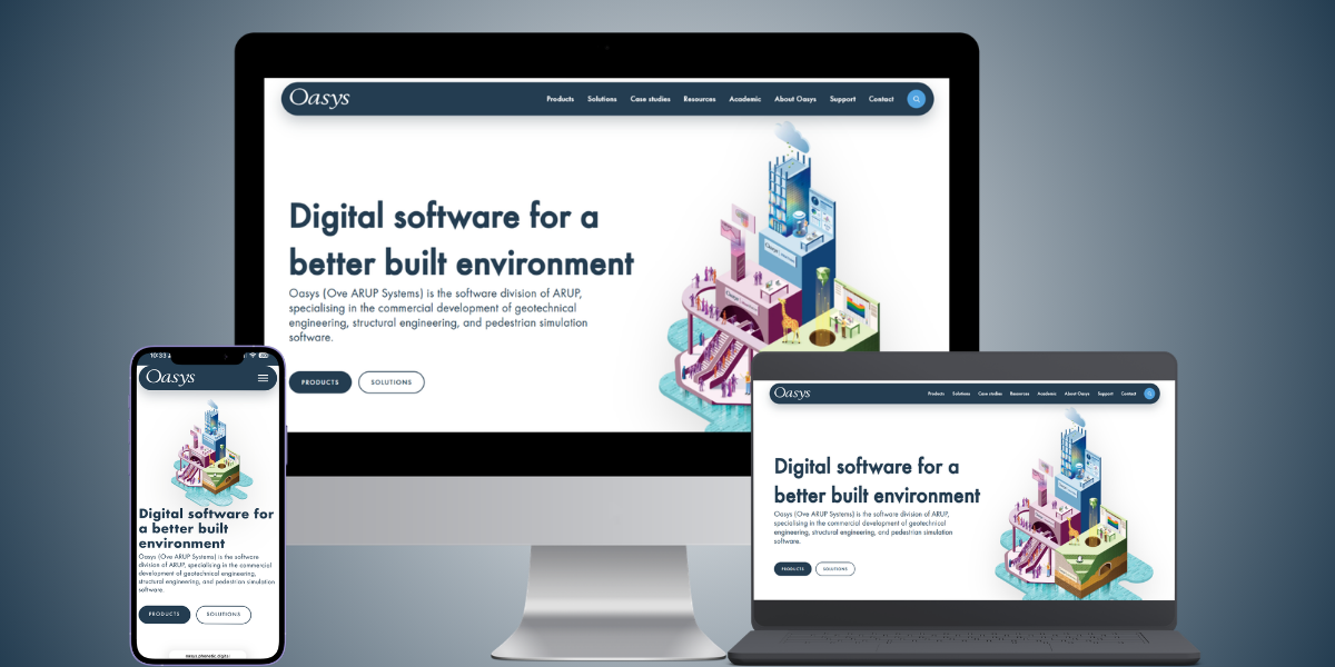 New Oasys website