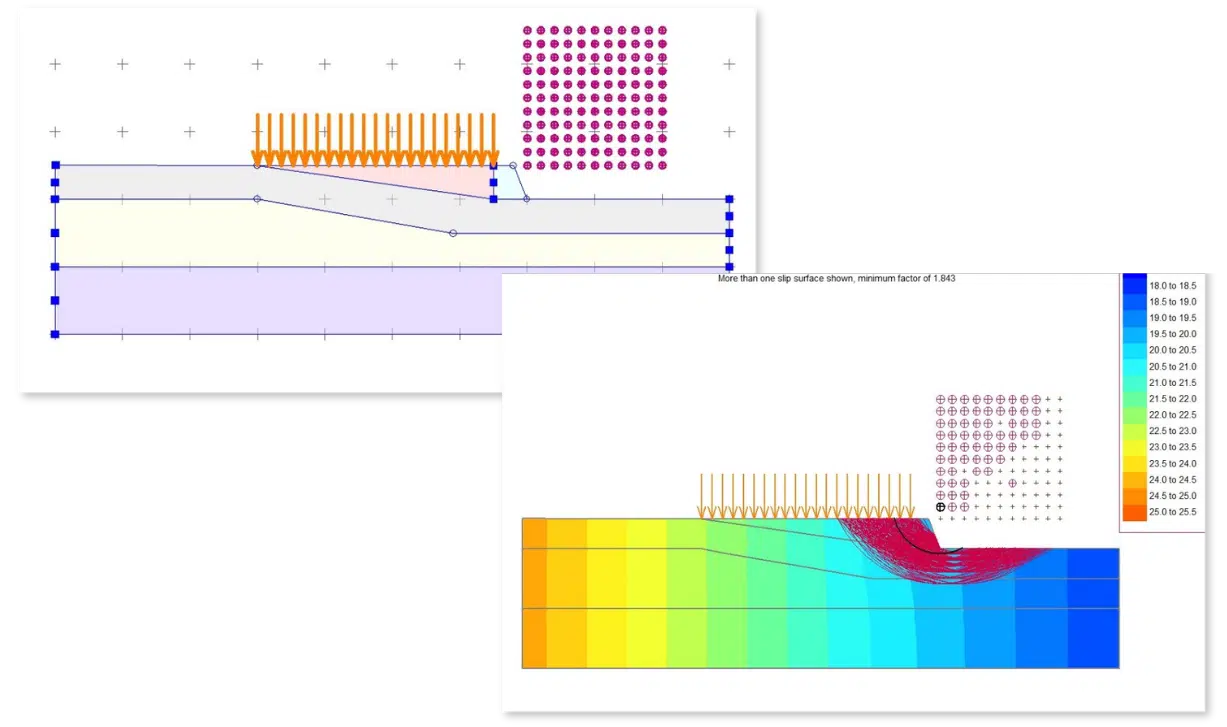 Oasys Slope model examples