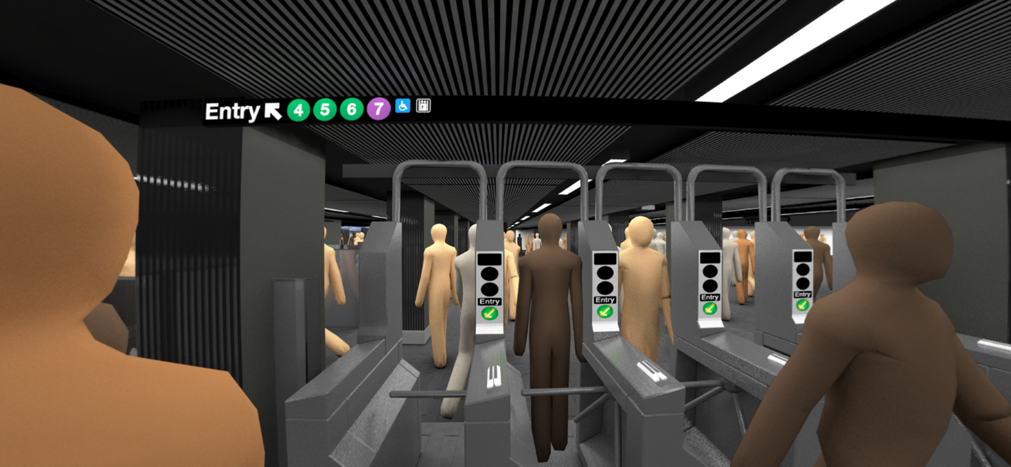 Grand Central station VR model