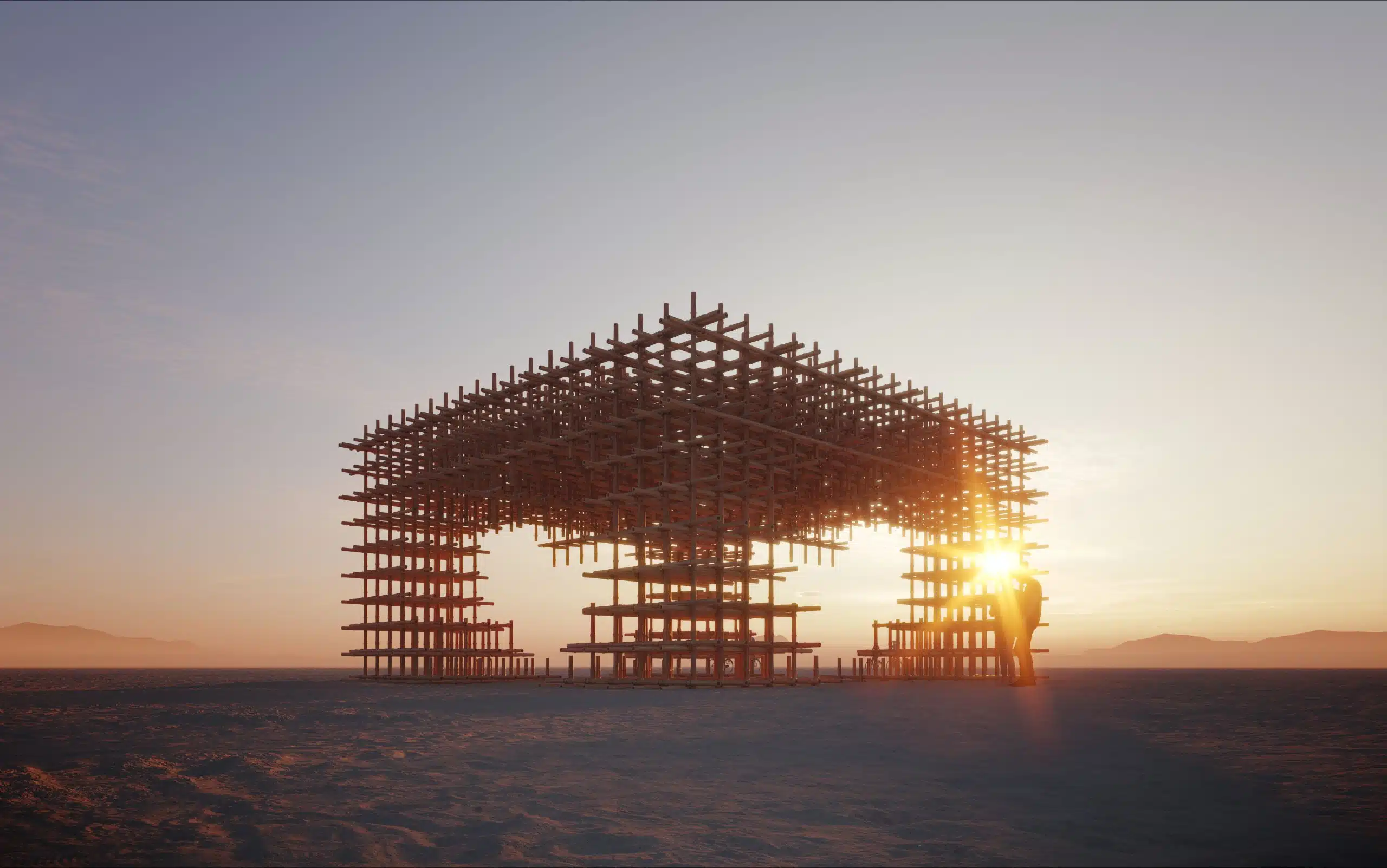 Bamboo structure