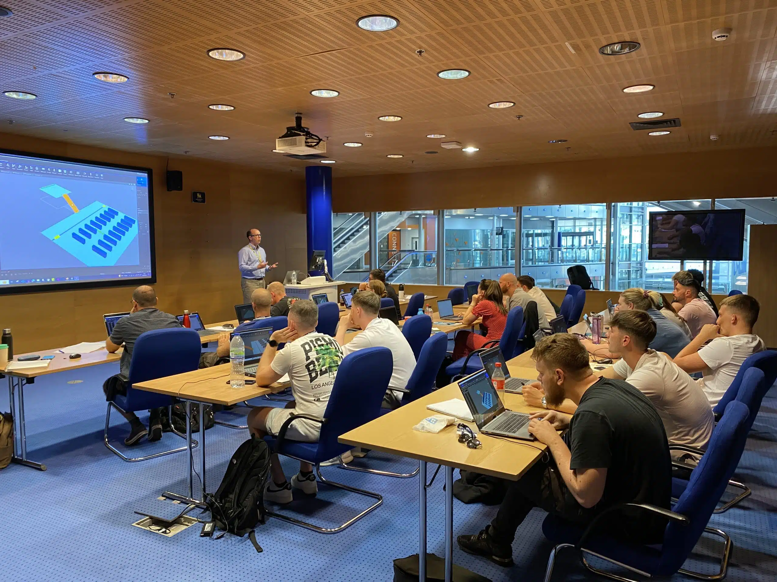 Dr Michael Kinsey Guest Lecture Covering Human Behaviour in Fire with Oasys MassMotion
