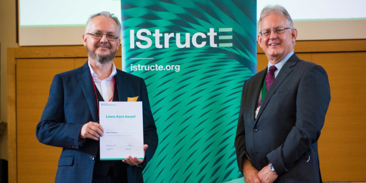 Peter Debney Lewis Kent Award IStructE