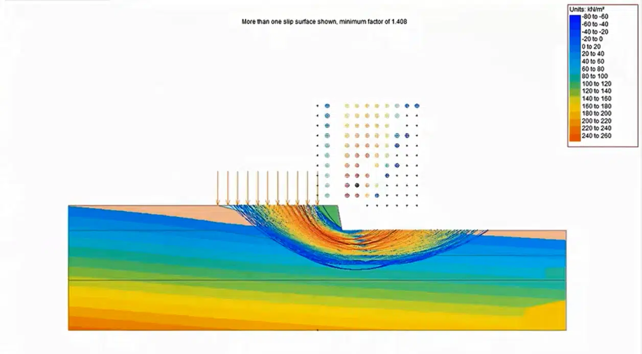Oasys Slope steady seepage model