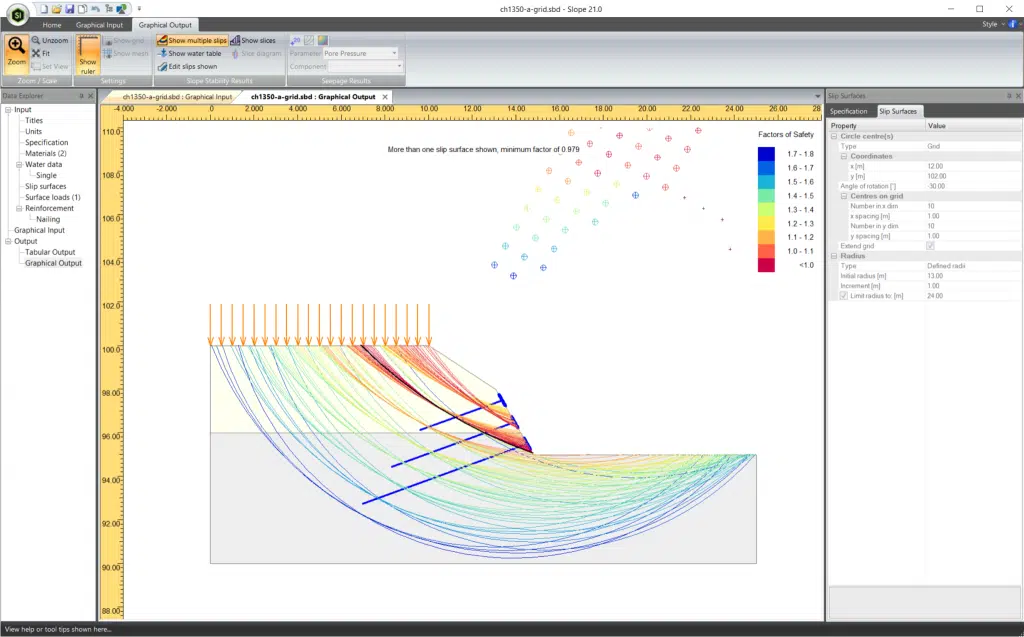 Oasys Slope model