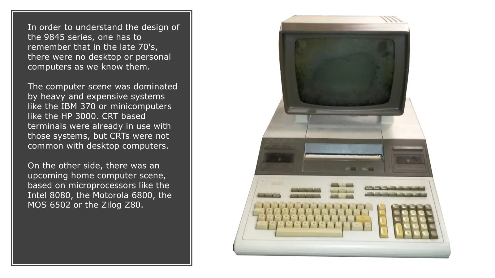 HP9845 computer