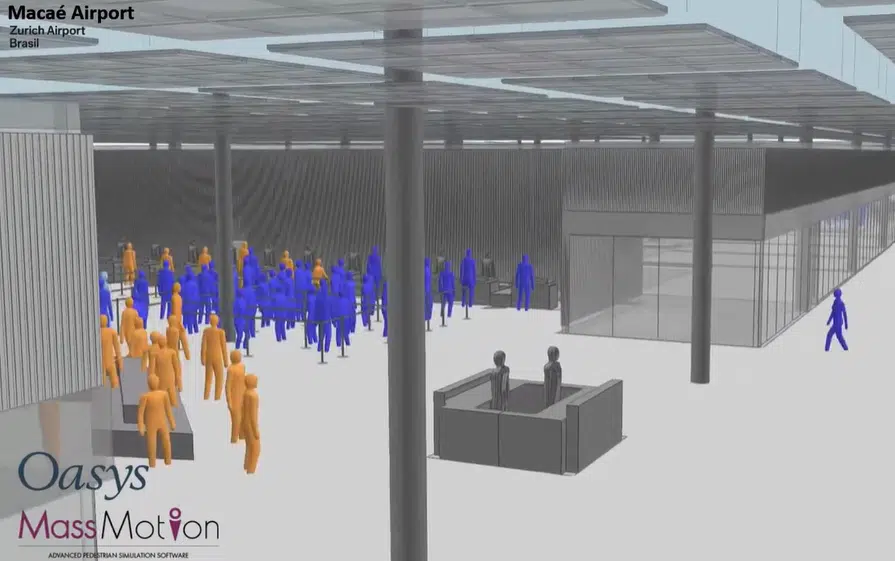 massmotion model