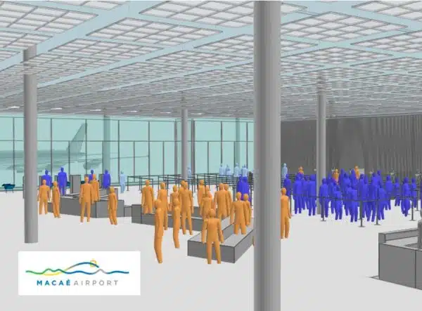 Massmotion model macae airport