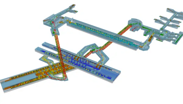 Massmotion model