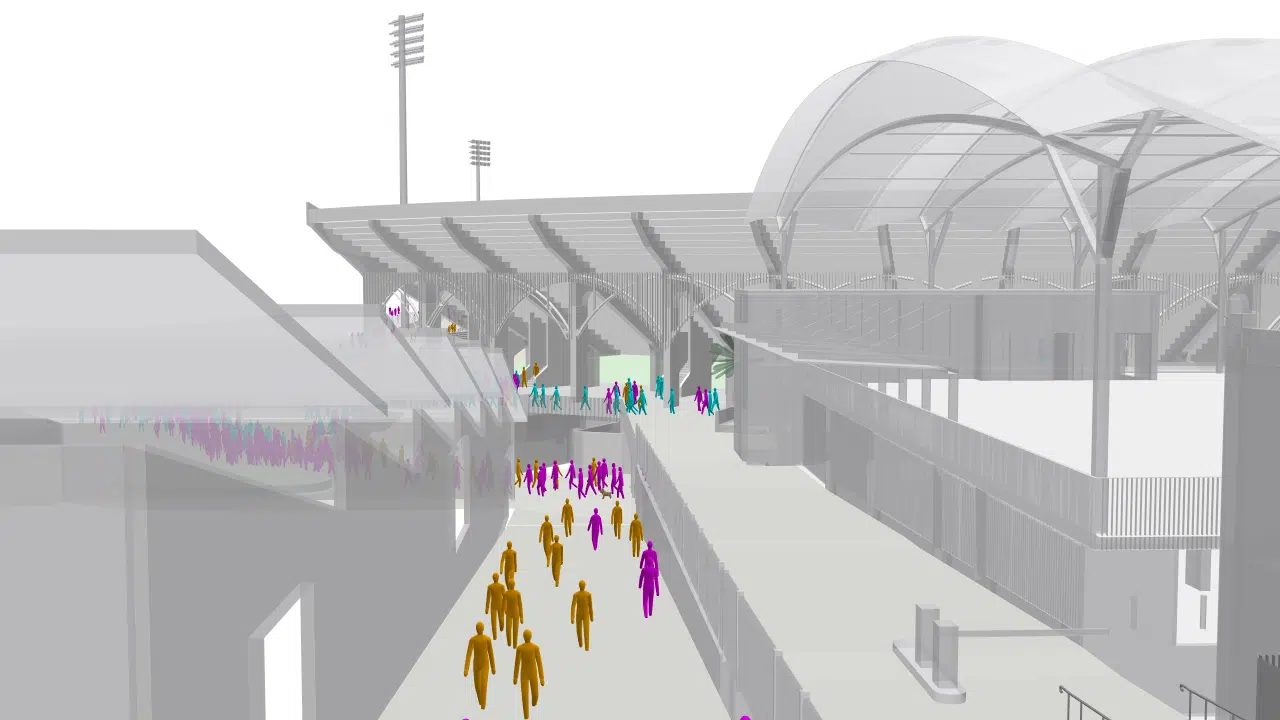 Brisbane showgrounds model