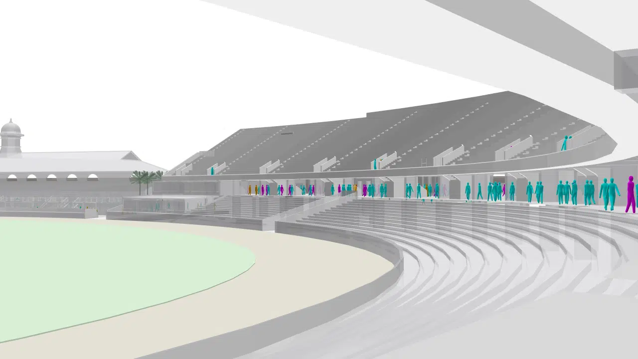 Brisbane showgrounds model