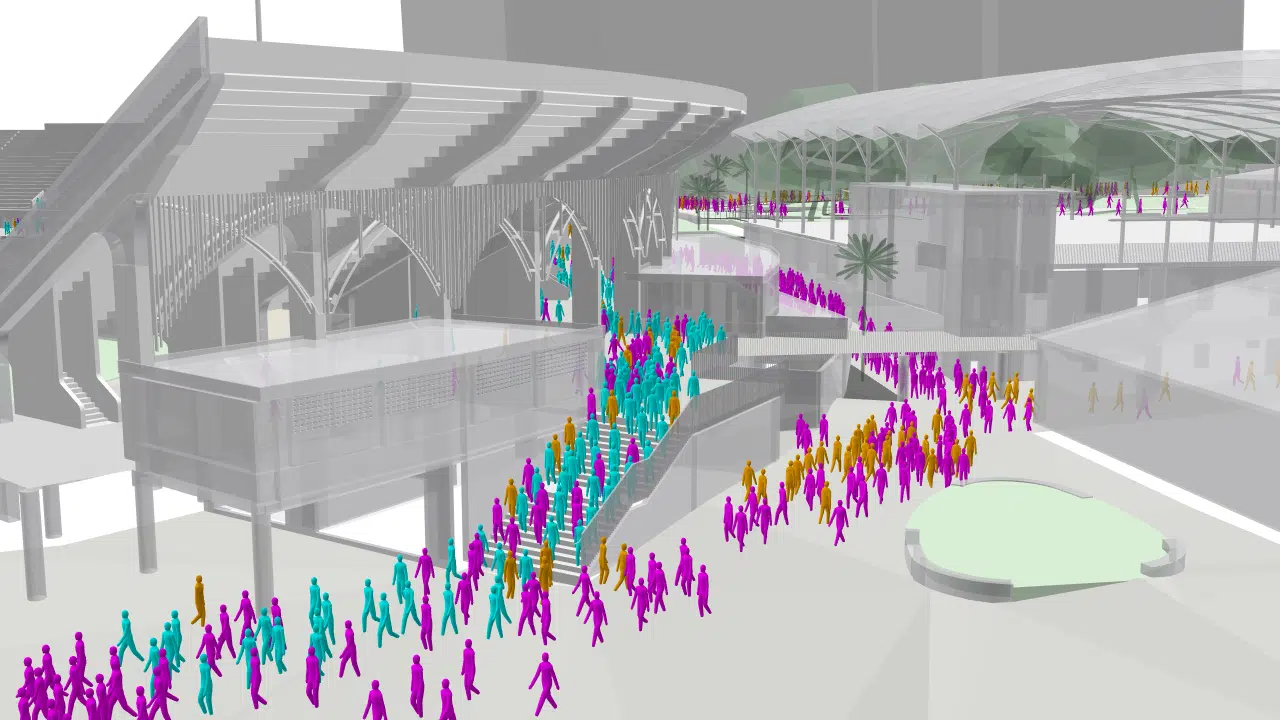 Brisbane showgrounds model