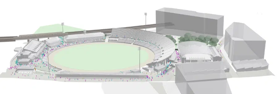 Brisbane showgrounds model
